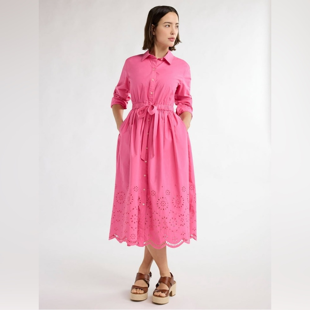 Elegant Pink Trendy Free Assembly Dress